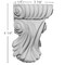 Ekena Millwork 3 7/8"W x 1 1/4"D x 5 1/4"H Scroll Leaf Corbel COR03X01X05SC - alternate 5